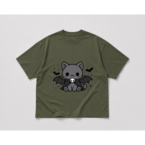 Halloween image swatch short sleeve t-shirt