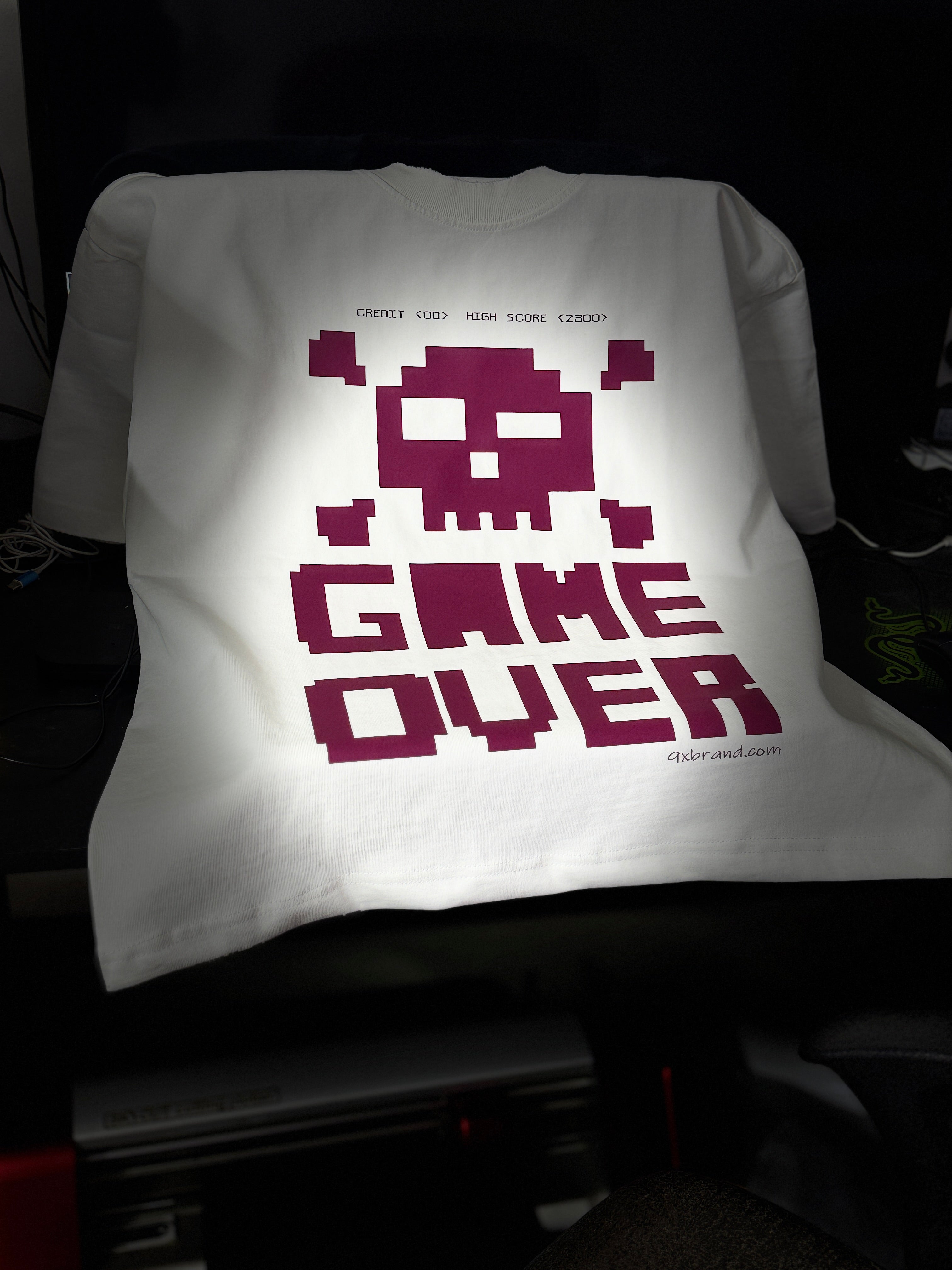 GAME OVER DROPPED T SHIRT