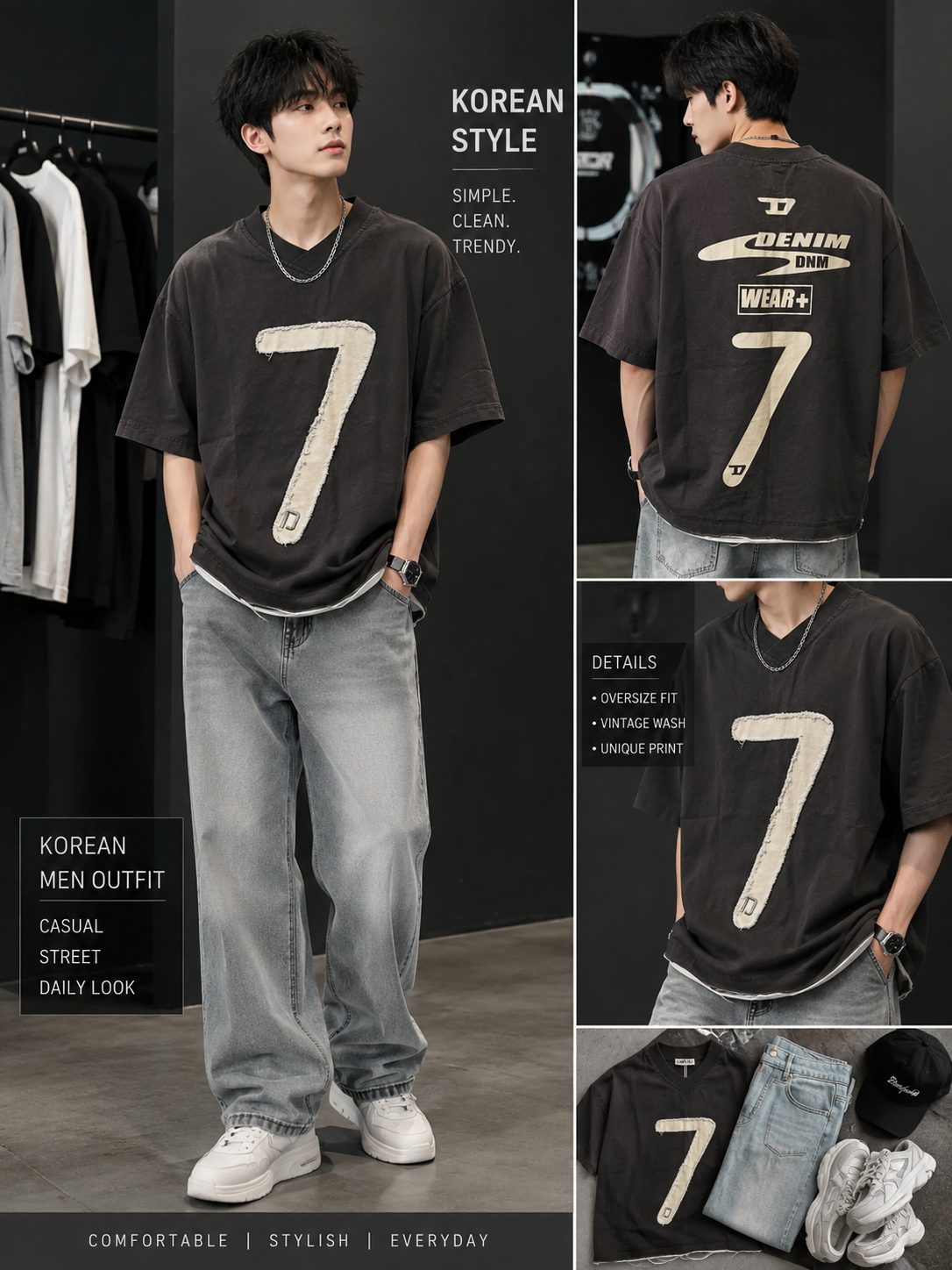 DENIM WEAR 7 T SHIRT