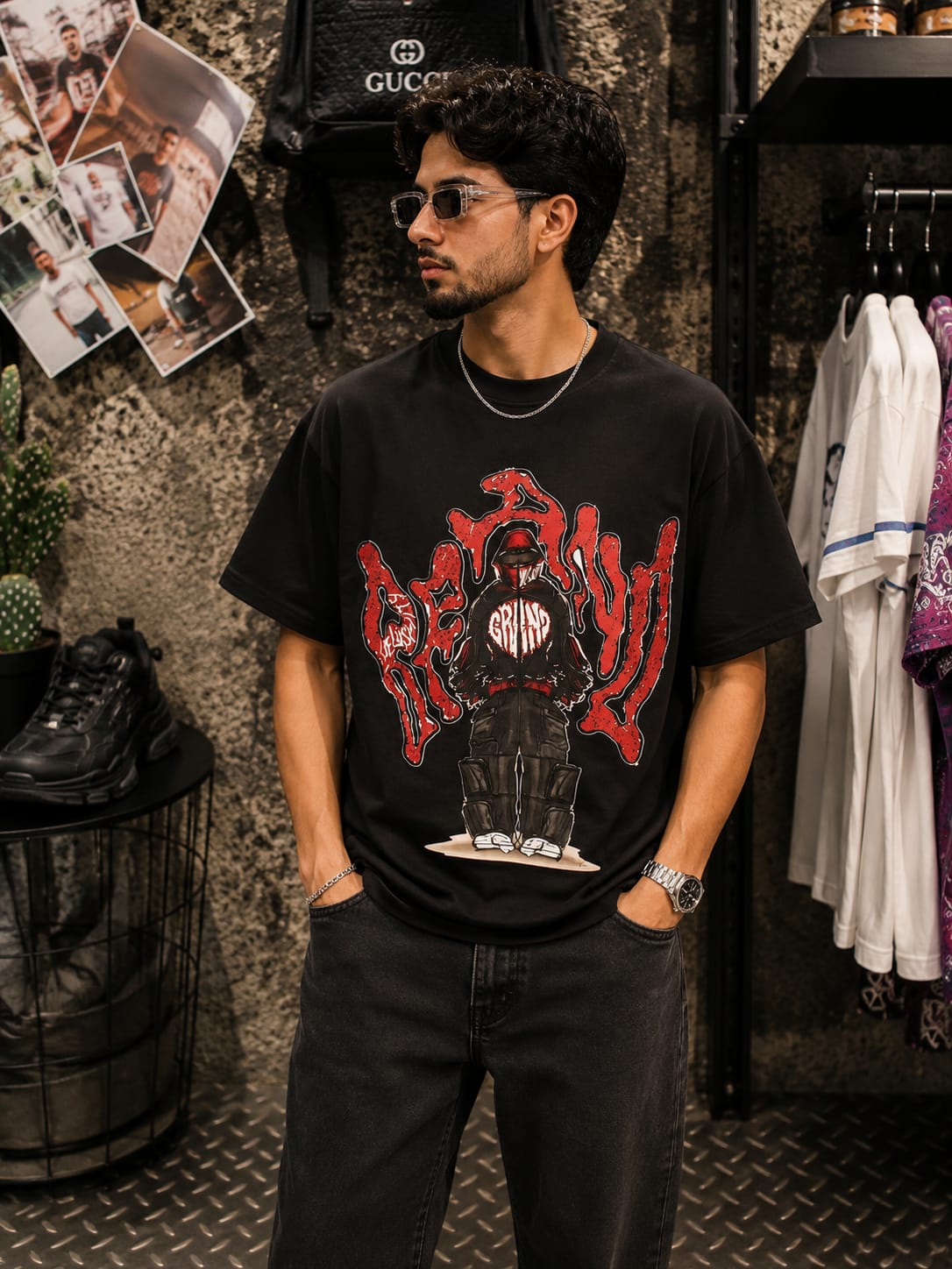 9x t-shirt Korean style