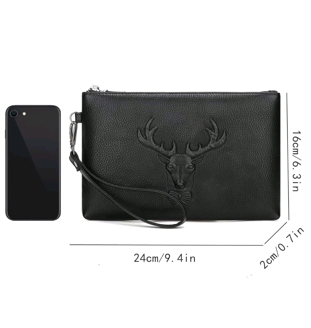 New Men Wallet Male Pu Clutch Purse Coin Purse Large Capacity Pu Leather Business Hand Bags Clutch Bag Handbag Wristlet Bag Envelope Bag Gift For Husband Waterproof Valentines Gift Holiday Wash Bag Old Money Thanksgiving Gifts Hip Bag Valentine Day Purses