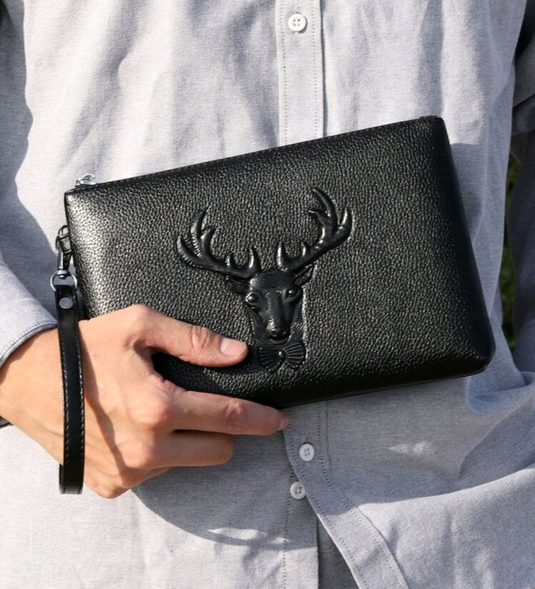 New Men Wallet Male Pu Clutch Purse Coin Purse Large Capacity Pu Leather Business Hand Bags Clutch Bag Handbag Wristlet Bag Envelope Bag Gift For Husband Waterproof Valentines Gift Holiday Wash Bag Old Money Thanksgiving Gifts Hip Bag Valentine Day Purses